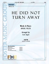 He Did Not Turn Away SATB choral sheet music cover